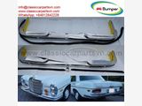 Mercedes W108/W109 EU Style Bumpers With Rubber