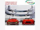 Triumph TR4 (1961-1965) bumpers by stainless steel