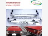 Triumph TR6 (1974-1976) bumpers by stainless steel