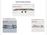 Austin Healey year 1953 to 1967 Bumper Parts