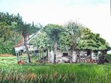 PAINTING OF OLD HOMESTEAD(22inches by 28inches)