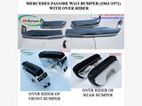 Mercedes Pagode W113 bumpers with over rider