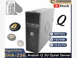 Canaan Avalon Q 90Th Bitcoin Miner (1674W)