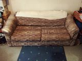 Double pull out sofa bed