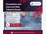 Foundation and Concrete Slab Takanini South
