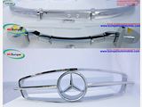 Mercedes 300SL gullwing coupe bumper, front grill