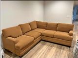 Beautiful Caramel 2-piece Sectional Couch