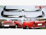 Borgward Arabella (1959-1961) bumper by stainless