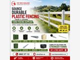 Source Durable Plastic Fencing from a Leading Farm