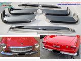 Volvo P1800 S/ES bumper (1963–1973) by stainless s