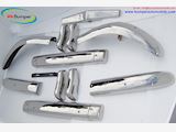 Volvo PV 444 bumper (1947-1958) in stainless steel