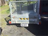 Tilting Trailer with cage